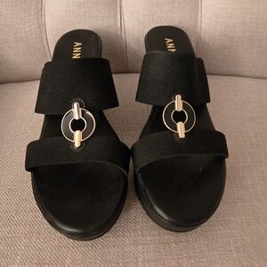 Anne Klein wedge sandals